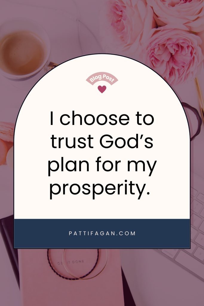 God's prosperity affirmation