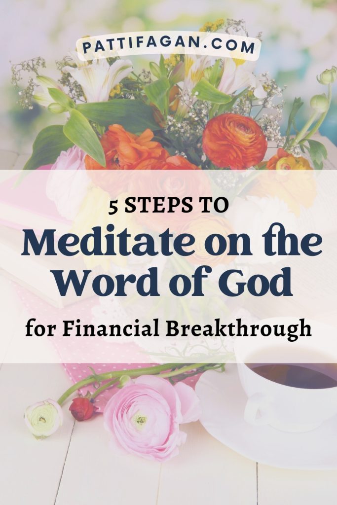 How to meditate on the Word of God pin3