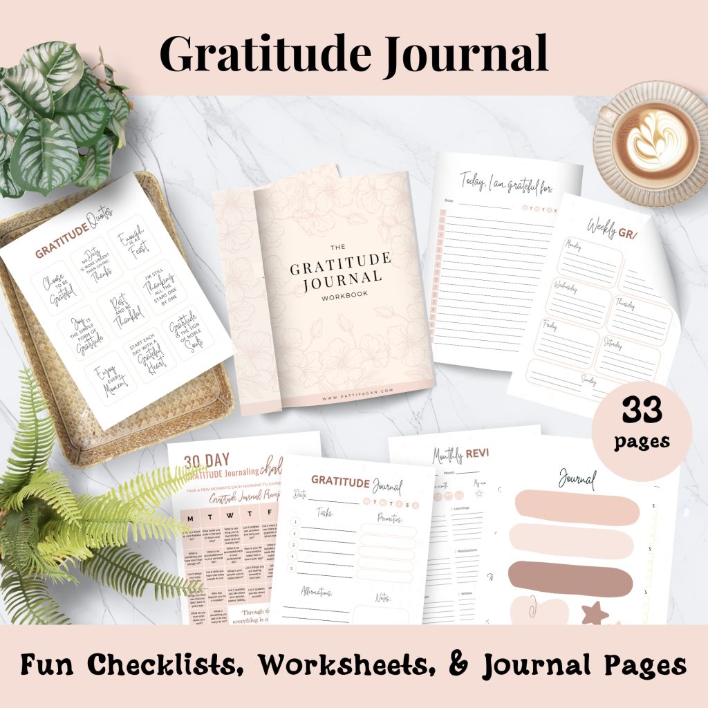 the Gratitude Journal workbook