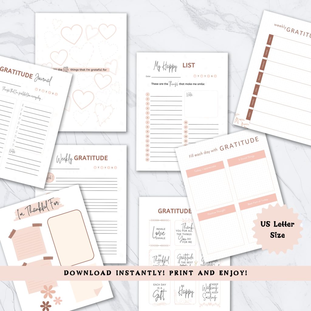 the gratitude journal workbook