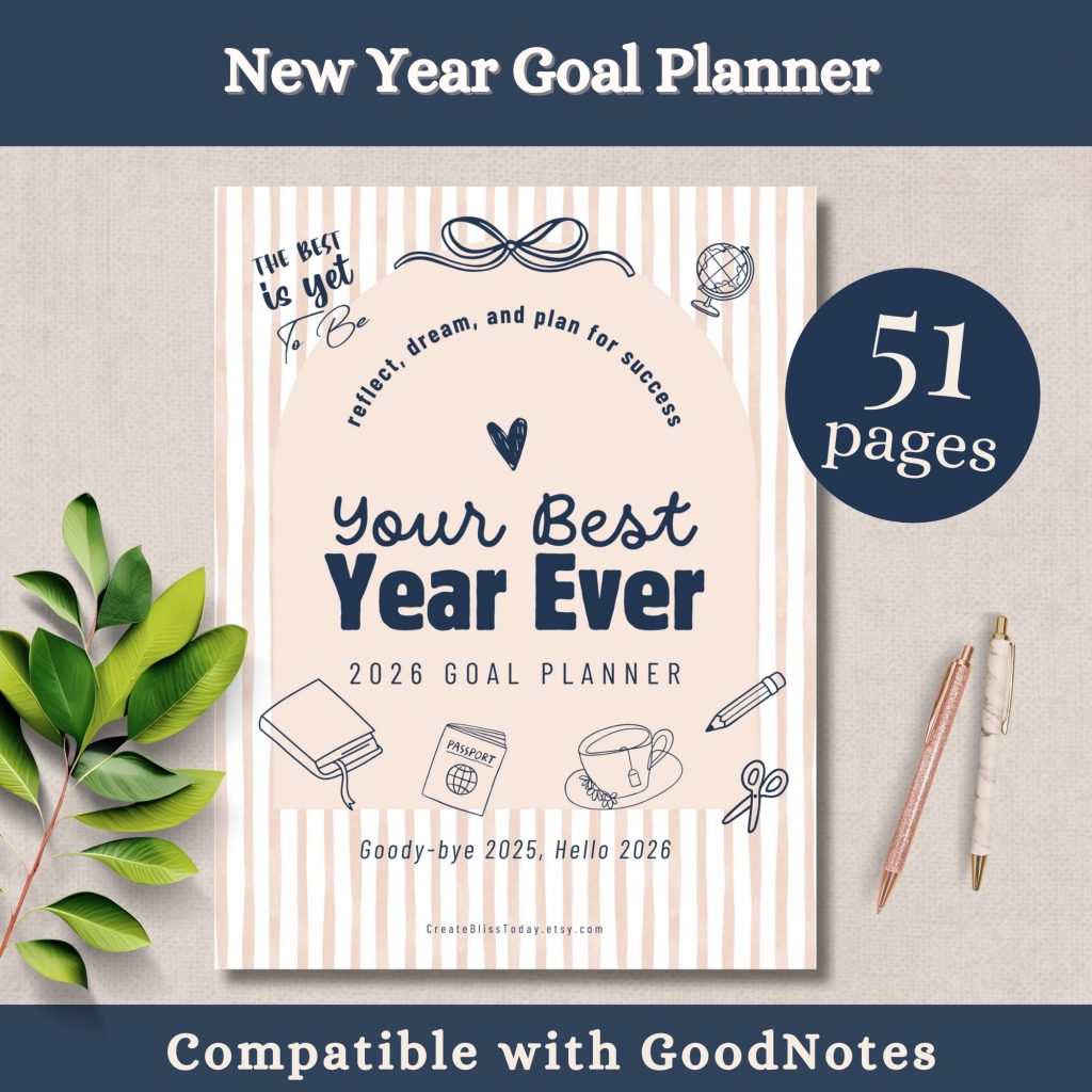 Your Best Year Ever goal planner